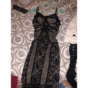 Bebe lace dress
